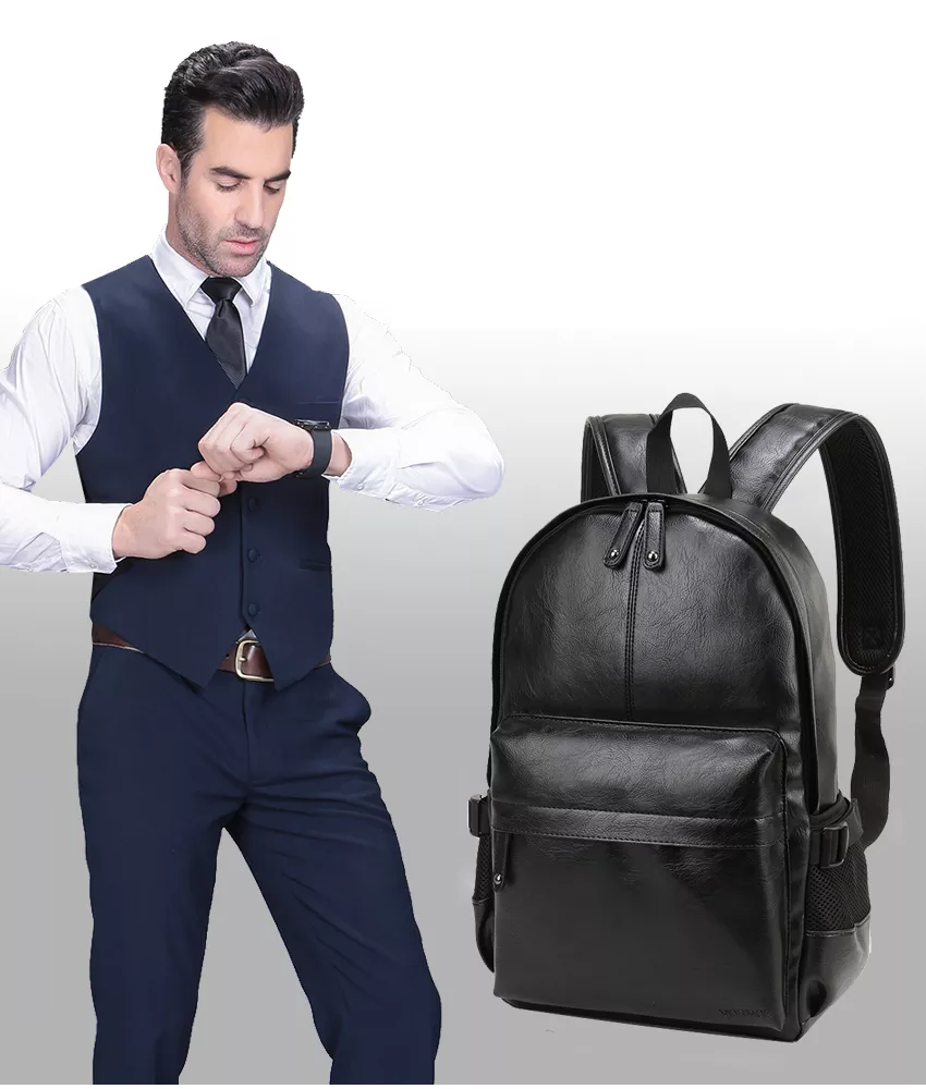 Mochila Executiva Elegance de Couro