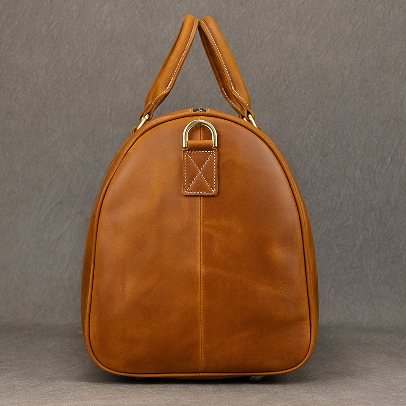 Bolsa de Couro Weekend Caramelo
