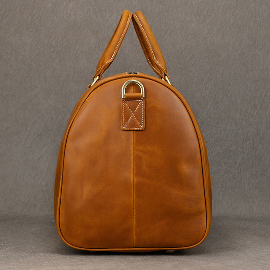 Bolsa de Couro Weekend Caramelo