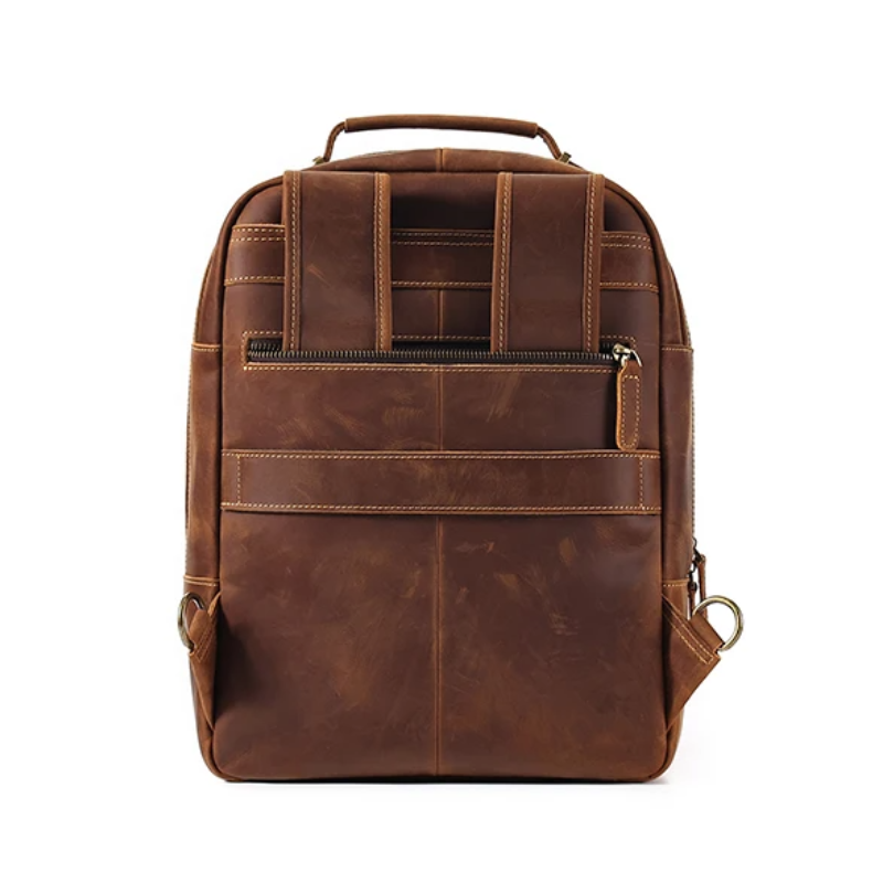 Mochila Executiva Siena de Couro Legitimo para Notebook 15,6