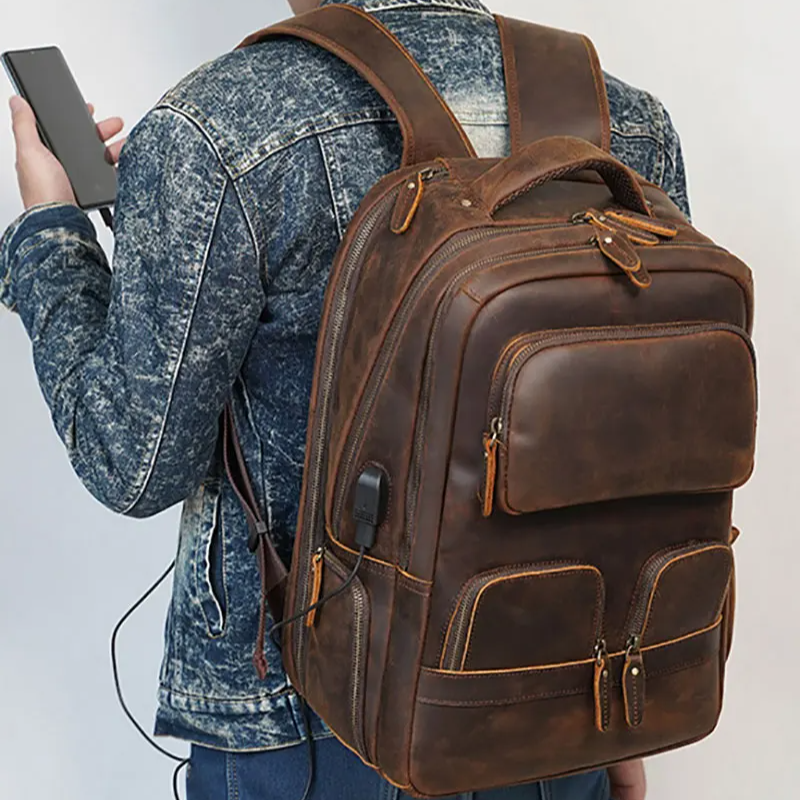 Mochila Executiva Marbrand Couro