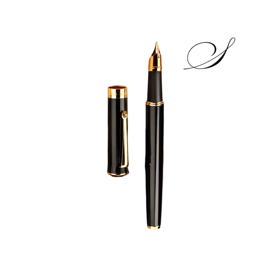Caneta Tinteiro Aurum Noir Royal