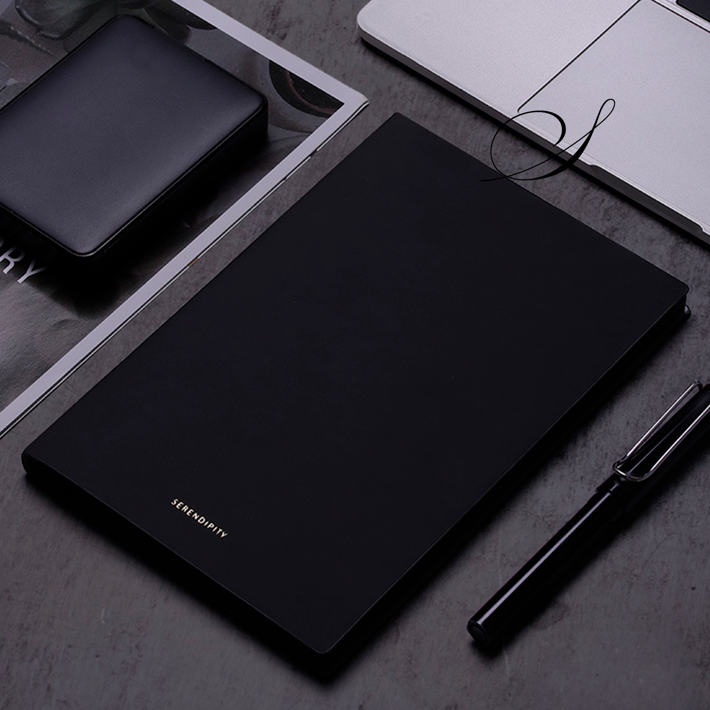 Caderno Executivo de Anotações Preto
