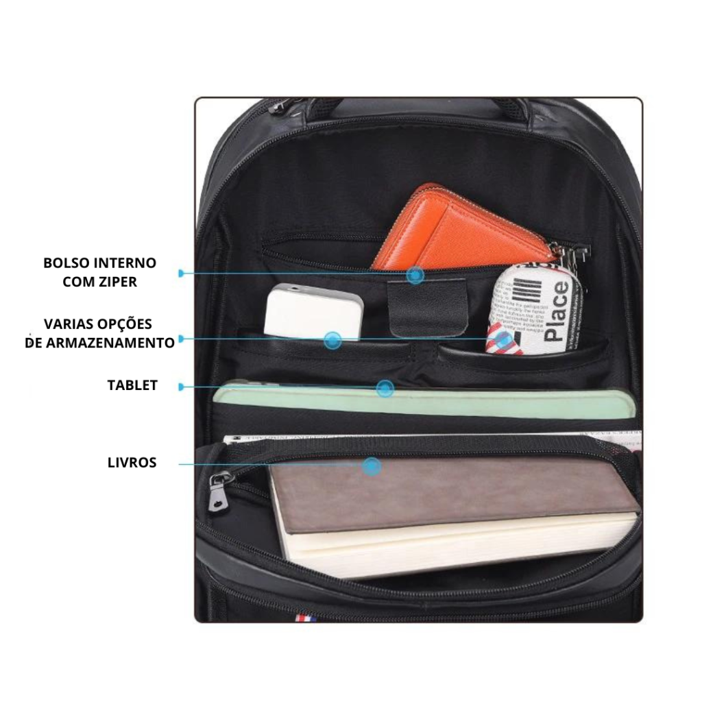 Mochila Executiva Genebra 17"