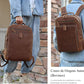 Mochila Executiva Siena de Couro Legitimo para Notebook 15,6