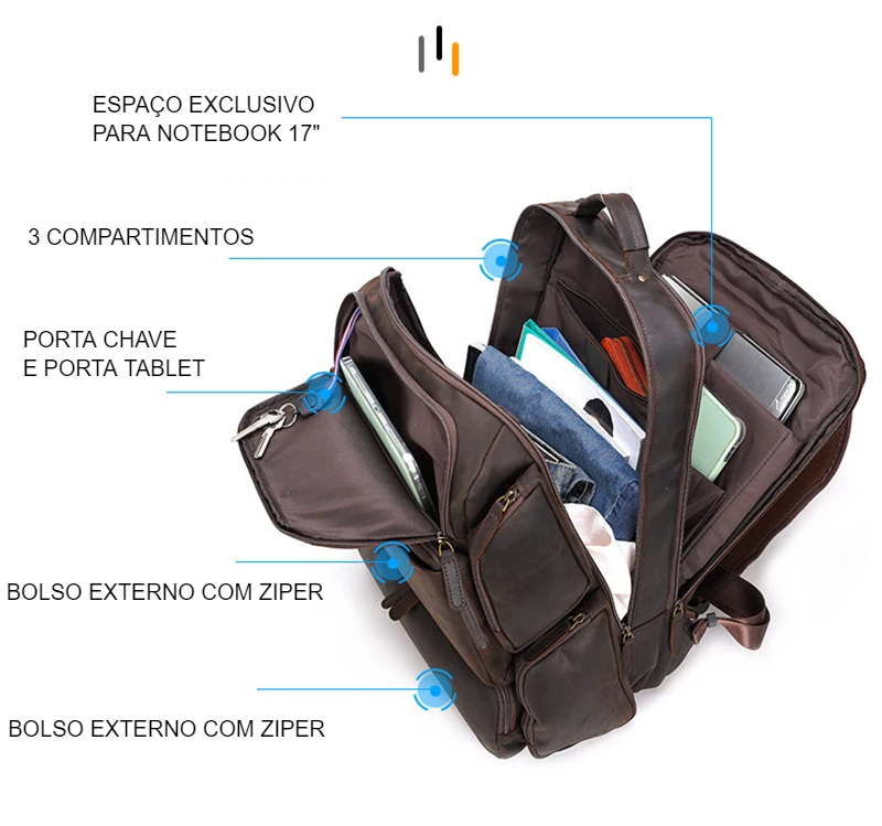 Mochila Executiva Delux Math