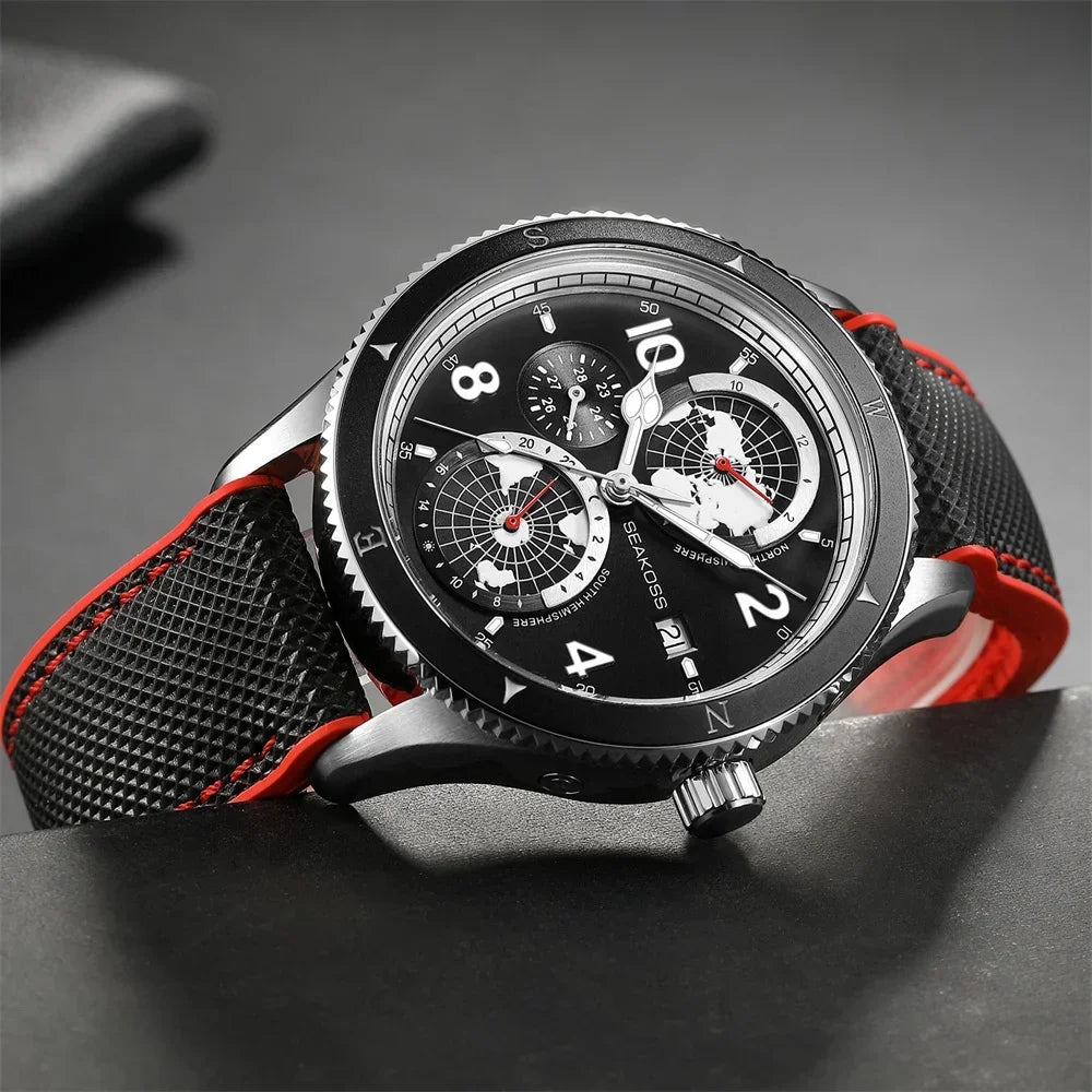 Relógio Masculino Automático Lucien Noir  - Suacaneta