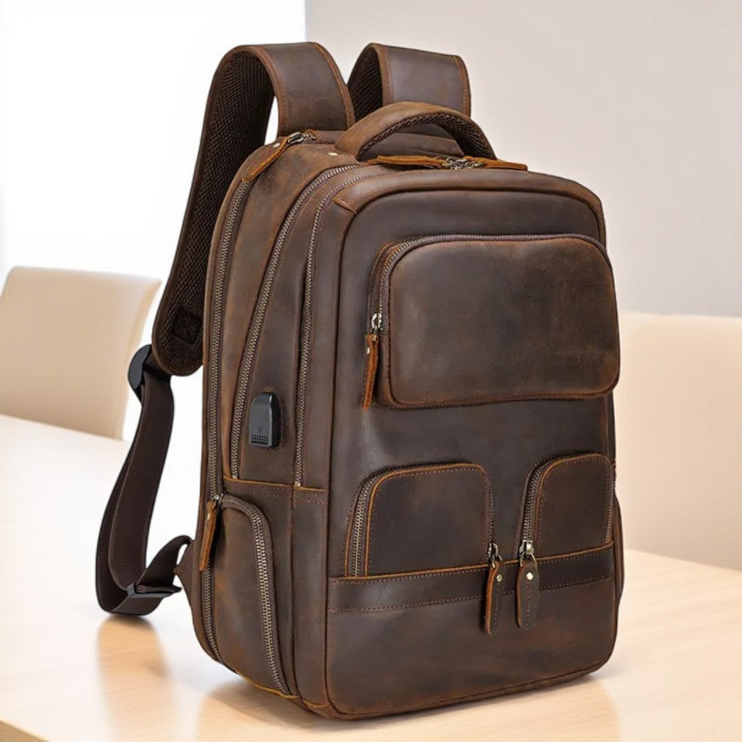 Mochila Executiva Marbrand Couro