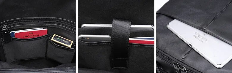 Mochila Executiva Génova de Couro '14'