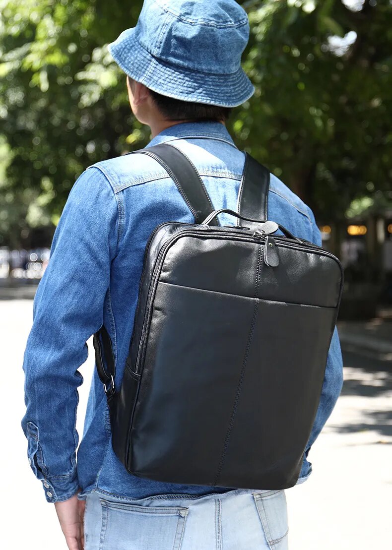 Mochila Executiva Génova de Couro '14'