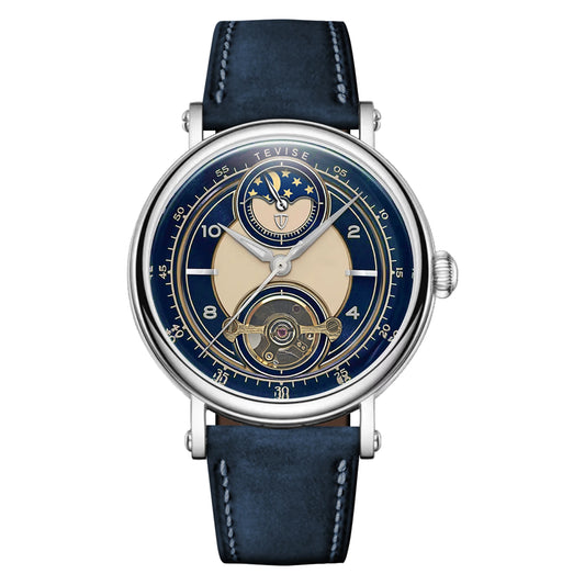 Relógio Masculino Automático Cyrux Pulseira de Couro - Suacaneta