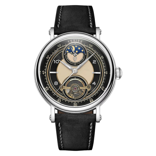 Relógio Masculino Automático Cyrux Pulseira de Couro - Suacaneta