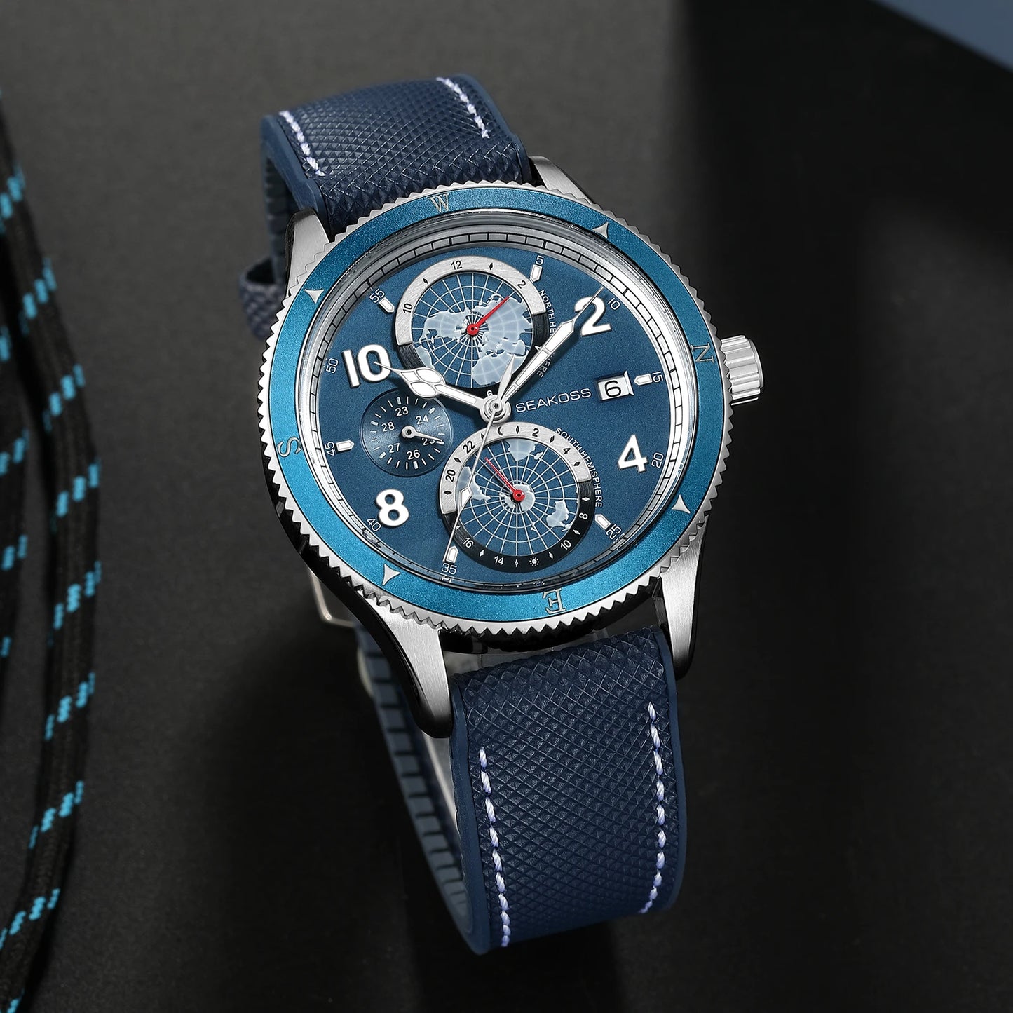 Relógio Masculino Automático Lucien Noir  - Suacaneta