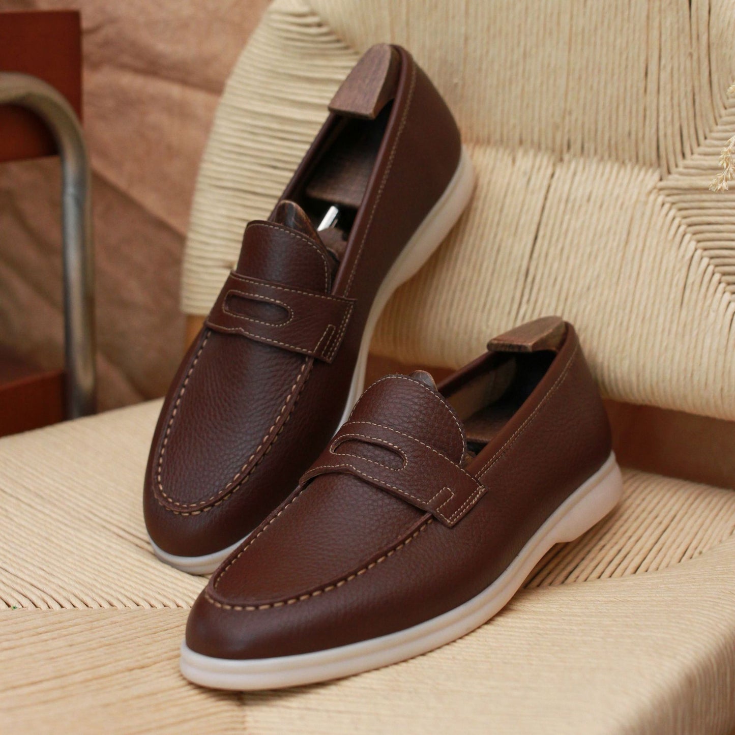 Mocassim Executivo Siena de Couro