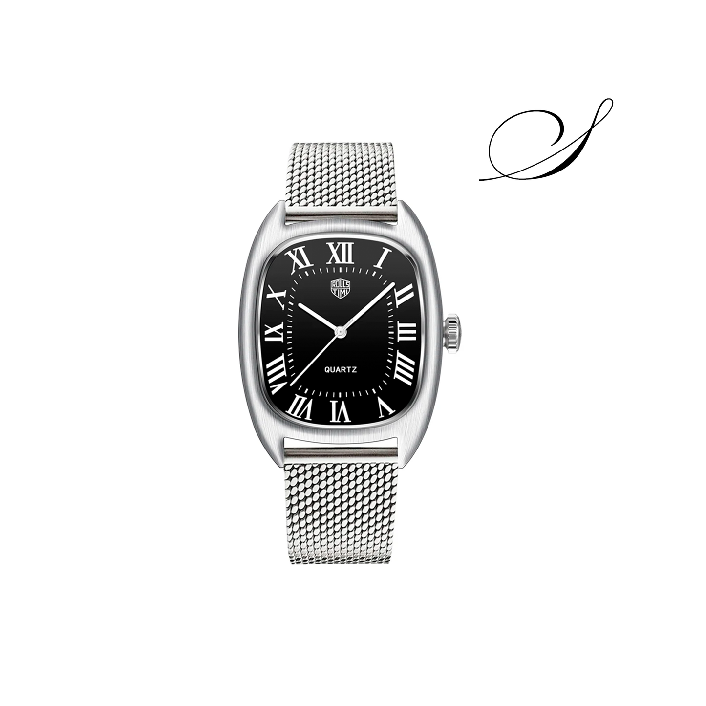 Relógio Masculino Automático Praga D’Or Pulseira de Couro - Suacaneta