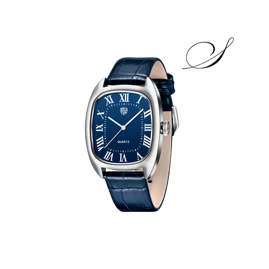 Relógio Masculino Automático Praga D’Or Pulseira de Couro - Suacaneta