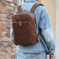 Mochila Executiva Siena de Couro Legitimo para Notebook 15,6
