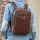 Mochila Executiva Siena de Couro Legitimo para Notebook 15,6
