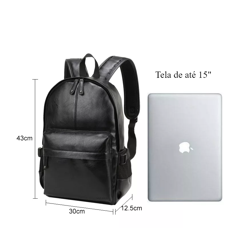Mochila Executiva Elegance de Couro