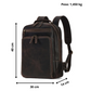 Mochila Executiva Siena de Couro Legitimo para Notebook 15,6