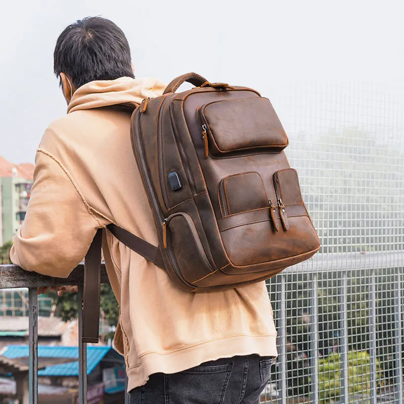 Mochila Executiva Marbrand Couro