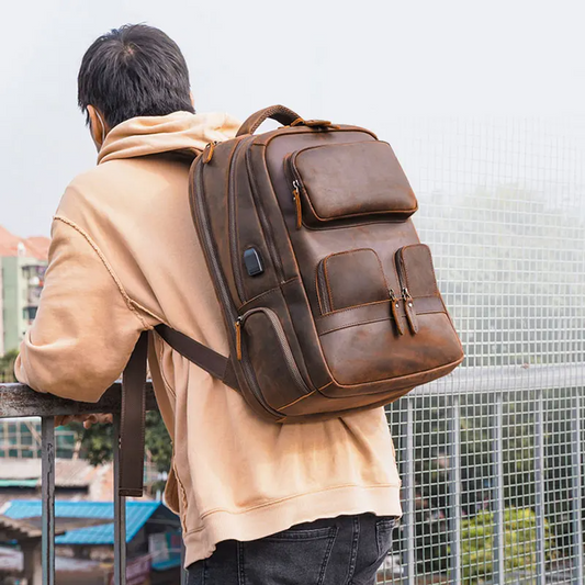 Mochila Executiva Marbrand Couro