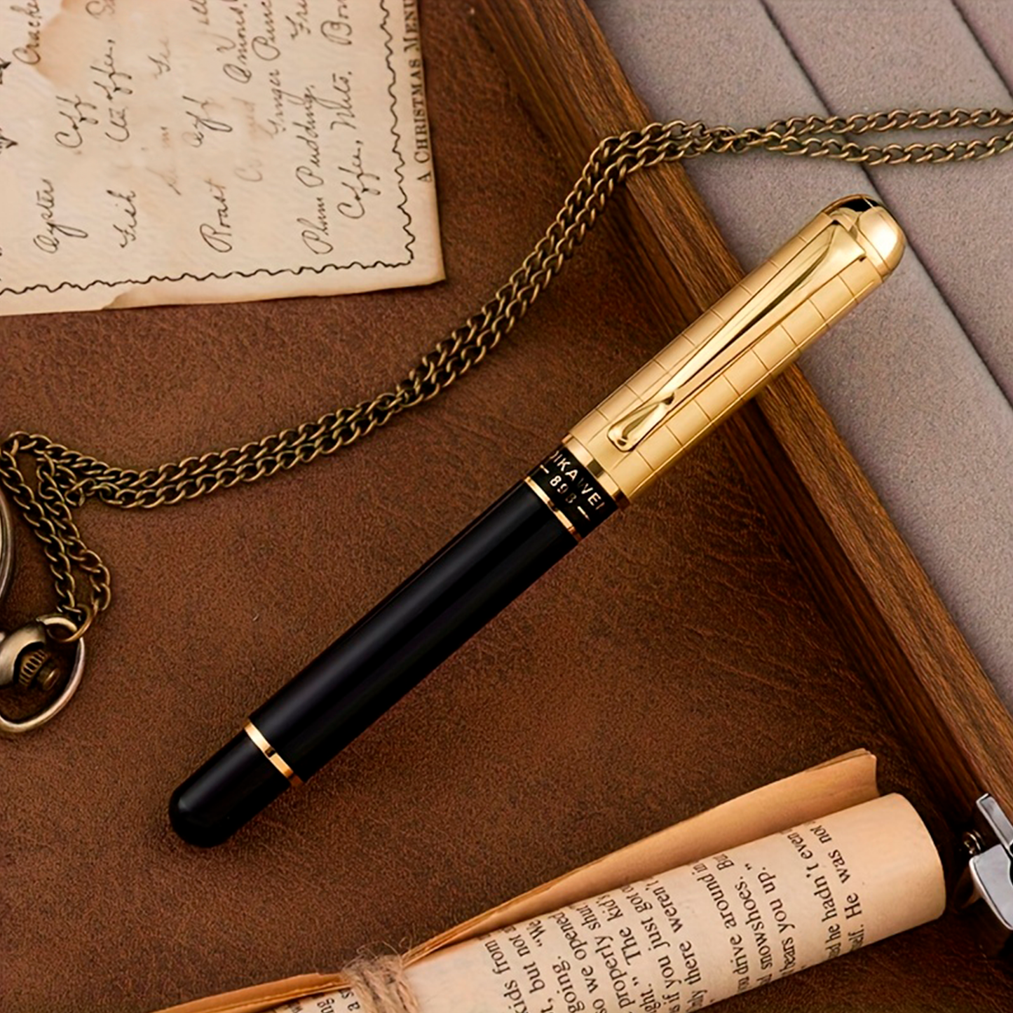 Caneta Rollerball Herança Gold