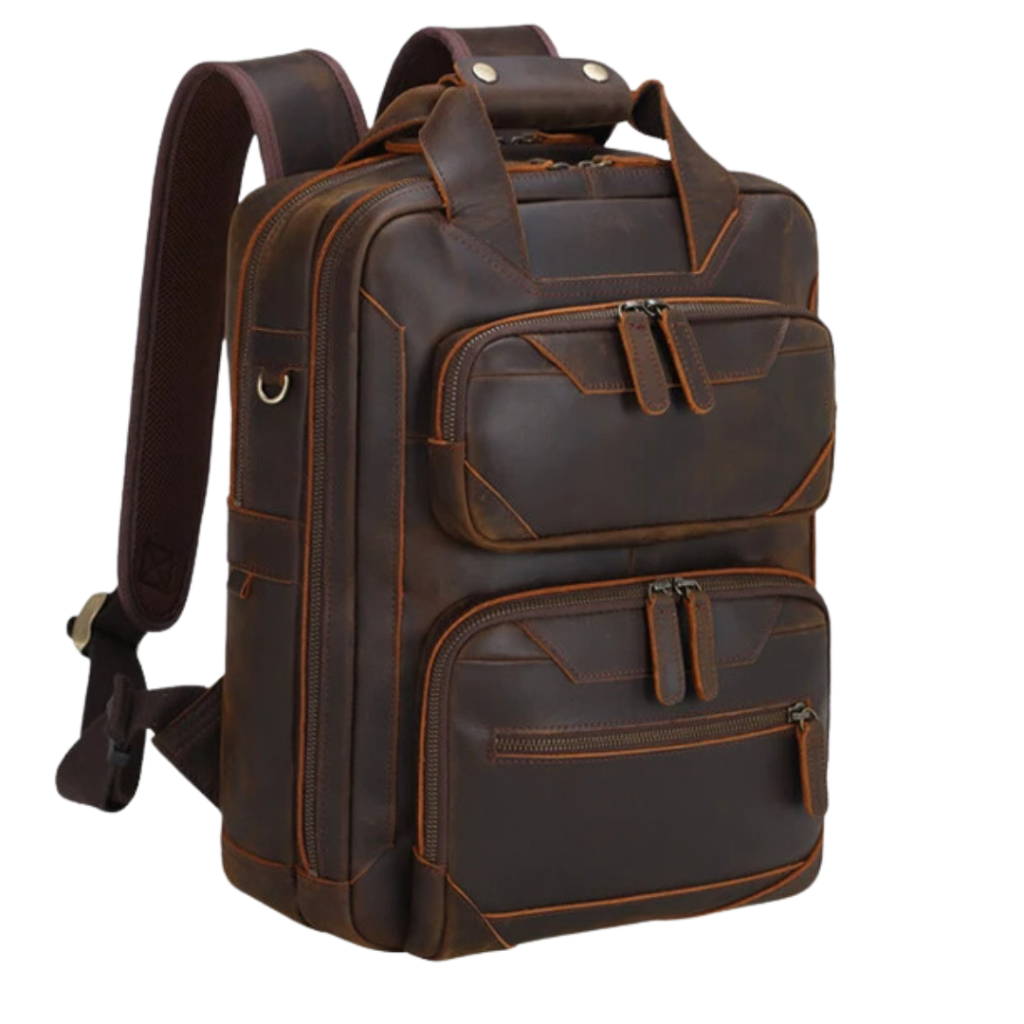 Mochila Executiva Madrid Couro Genuíno