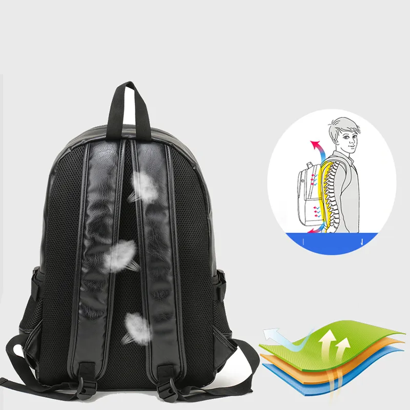 Mochila Executiva Elegance de Couro