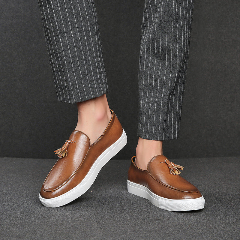 Mocassim Executivo Passeggio de Couro