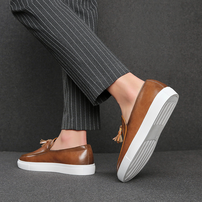 Mocassim Executivo Passeggio de Couro