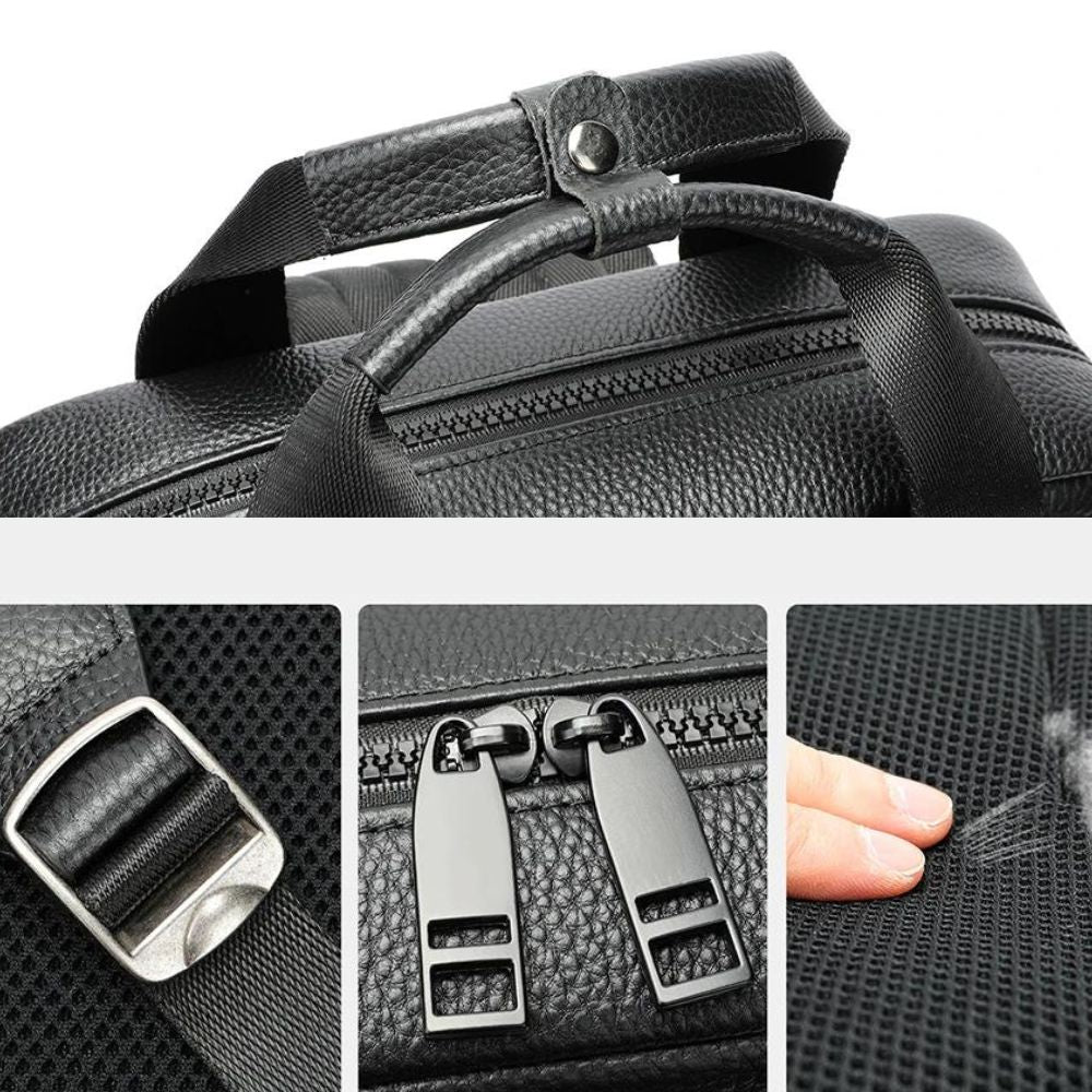 Mochila Executiva Bovine Obsidiana